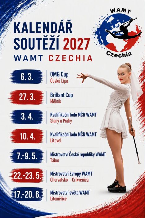 Kalendář soutěží 2027